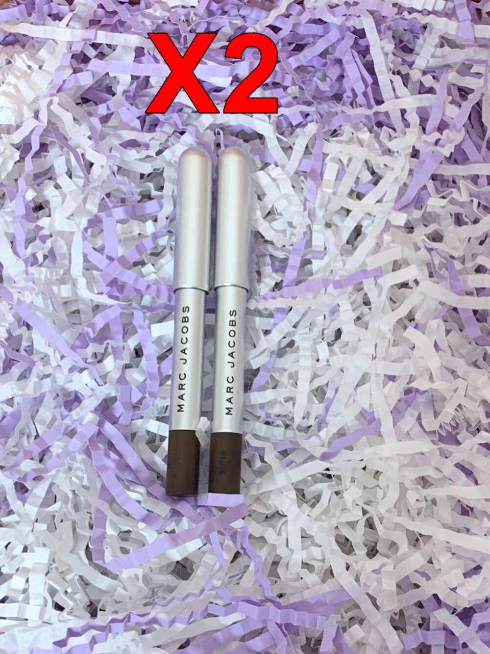 2 Pack MARC JACOBS Highliner Gel Eye Crayon Liner (Earth)quake Earthquake .01 oz
